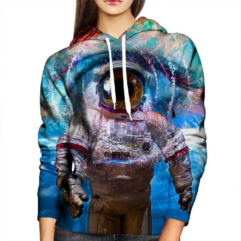 Eye Sees All Womens Hoodie