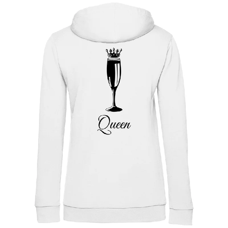 Premium Hoodie "Queen" (Woman) (Backprint)