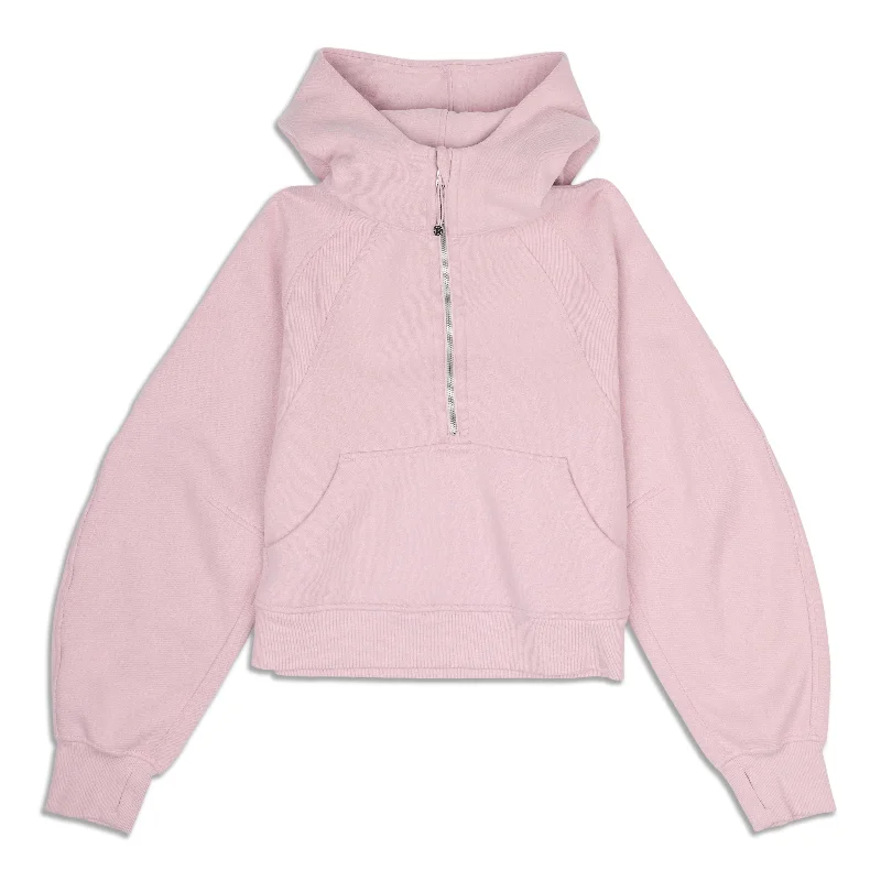 Scuba Oversized Half-Zip Hoodie - Resale