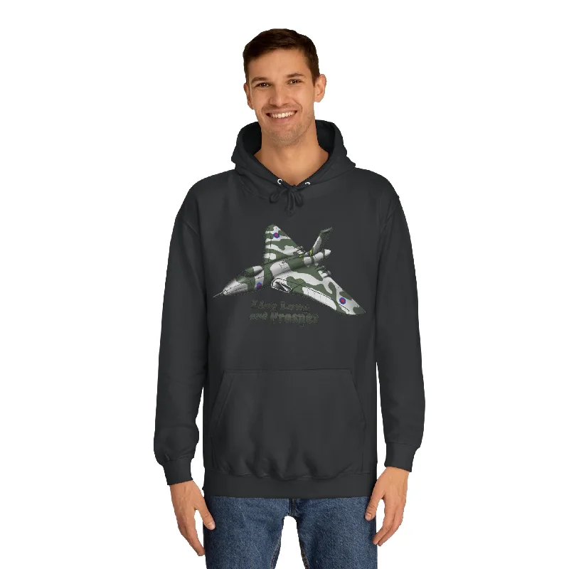 Vulcan Bomber Aircraft Unisex College Hoodie