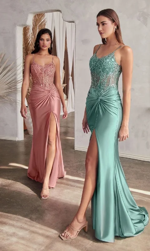 Formal Long Dress CD0176 By Ladivine Tunics Cozy soft